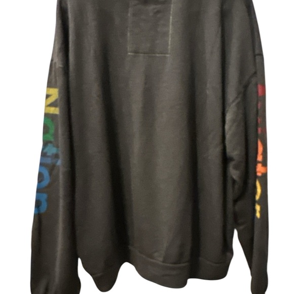 NEW Unisex Gray AVIATOR NATION RELAXED CREW SWEATSHIRT OCEAN Retail $165 - Picture 2 of 8